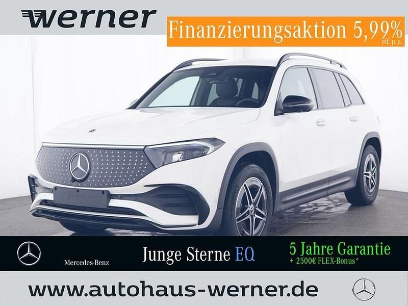 Unilack polarweiß Gebraucht 2024 Mercedes EQB300 AMG Line Premium SUV | 41.941 € (Fairer Preis) - Bild 1/4