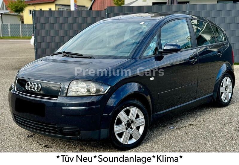Blau Gebraucht 2001 Audi A2 Kleinwagen | 1.990 € (Guter Preis) - Bild 1/4
