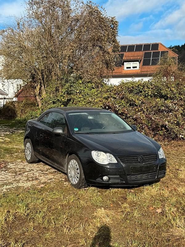 Schwarz Gebraucht 2008 VW Eos Cabrio | 2.600 € (Etwas zu teuer) - Bild 1/4
