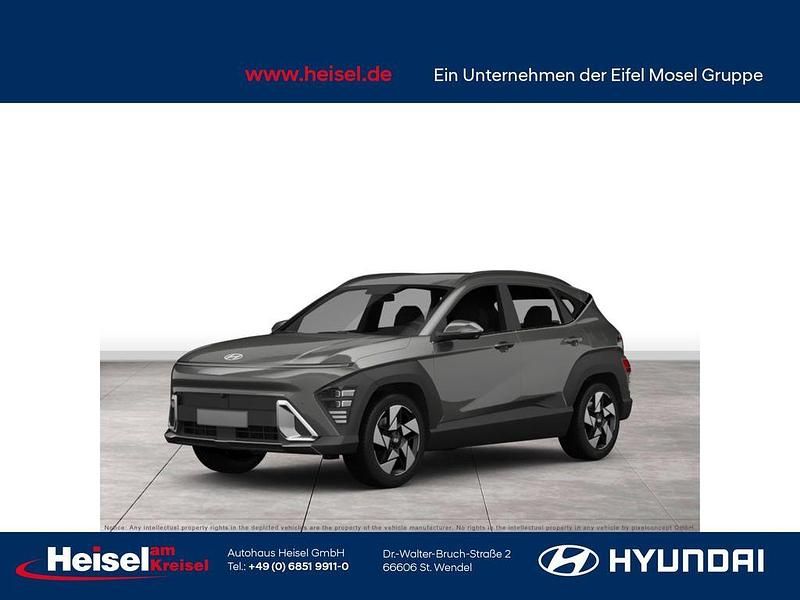 Grau Neu 2025 Hyundai Kona Prime SUV | 30.860 € (Fairer Preis) - Bild 1/4
