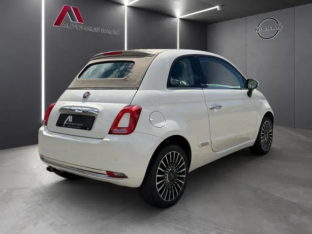 Gebraucht Fiat 500C Lounge 69 PS (50 kW) 2019 Weiß Cabrio