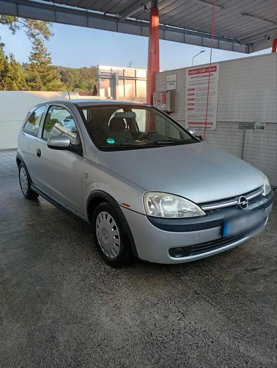 Gebraucht Opel Corsa 60 PS (44 kW) 2003 Silber Kleinwagen