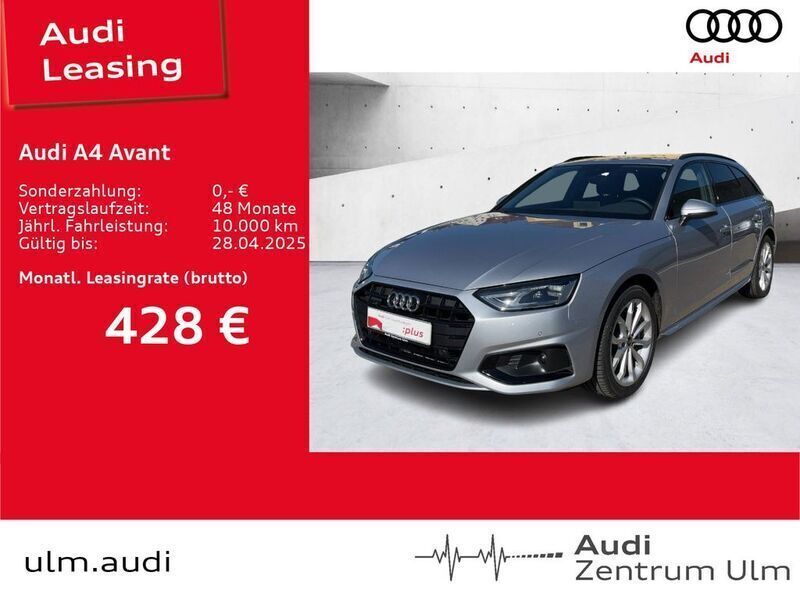 Florettsilber metallic Gebraucht 2024 Audi A4 Advanced Plus Kombi | 41.390 € (Teuer) - Bild 1/4