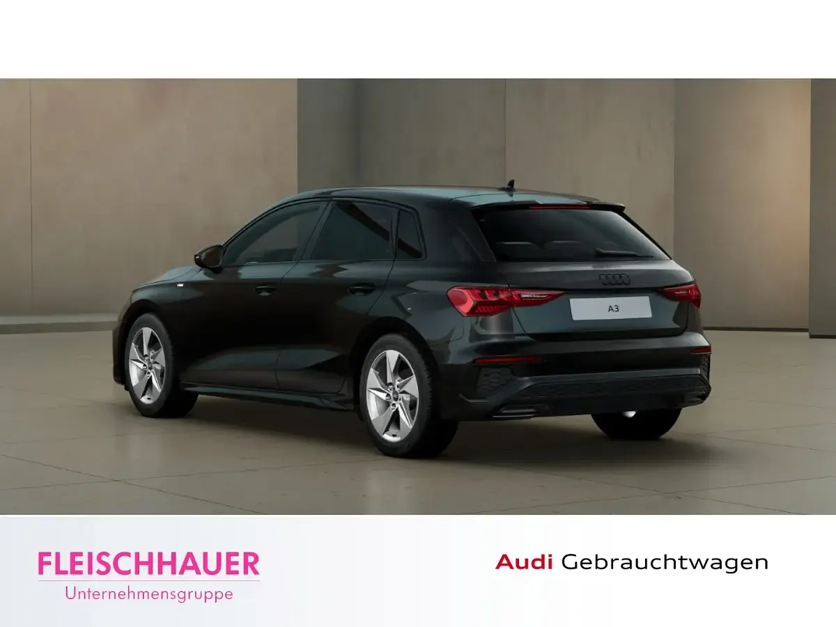 Usata Audi A3 S-Line 150 CV (110 kW) 2025 Nero Berlina