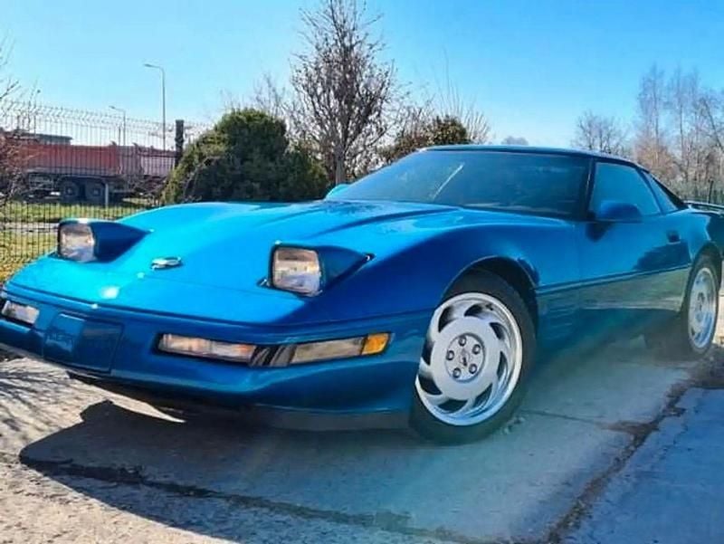 Blau Gebraucht 1990 Corvette C4 Coupé | 19.800 € - Bild 1/4