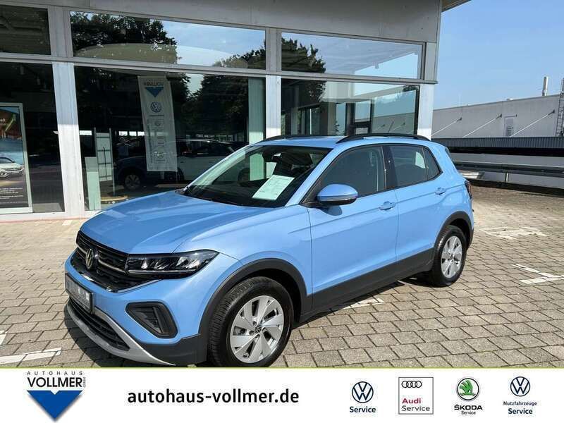 Blau Gebraucht 2024 VW T-Cross IQ Drive SUV | 27.880 € (Etwas zu teuer) - Bild 1/4