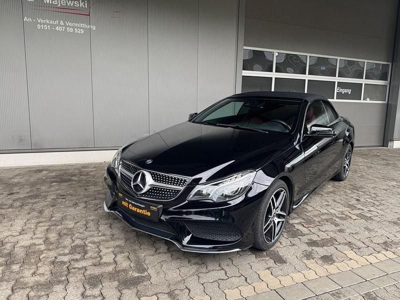 Schwarz Gebraucht 2017 Mercedes E400 Sport Edition Cabrio | 24.900 € - Bild 1/4