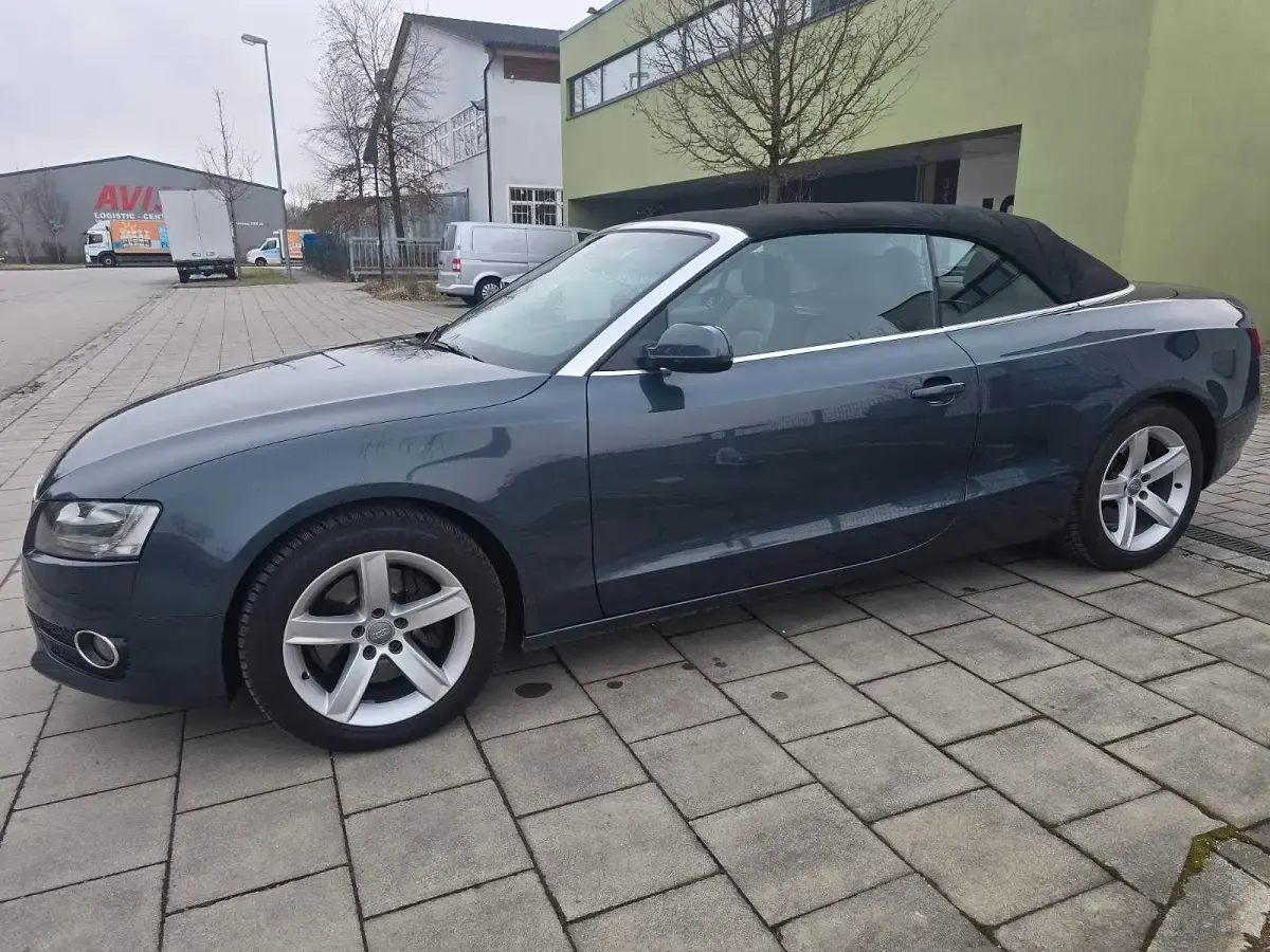 Usata Audi A5 Cabriolet Sport 239 CV (175 kW) 2010 Grigio Cabrio