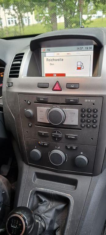 Gebraucht Opel Zafira 140 PS (102 kW) 2006 Schwarz Van / Kleinbus