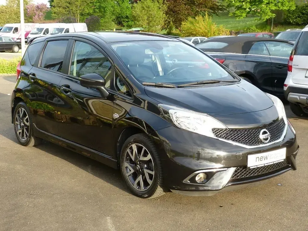 Gebraucht Nissan Note Acenta 98 PS (72 kW) 2014 Schwarz Kleinwagen
