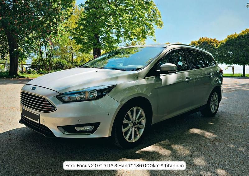 Second-hand Ford Focus Titanium 150 CP (110 kW) 2017 Argintiu Berlinǎ