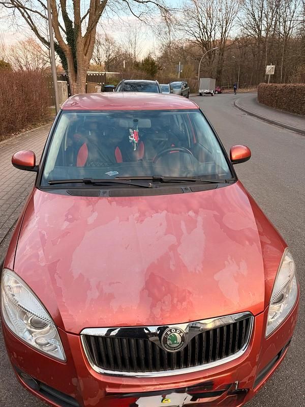 Gebraucht Skoda Fabia 60 PS (44 kW) 2008 Orange Limousine