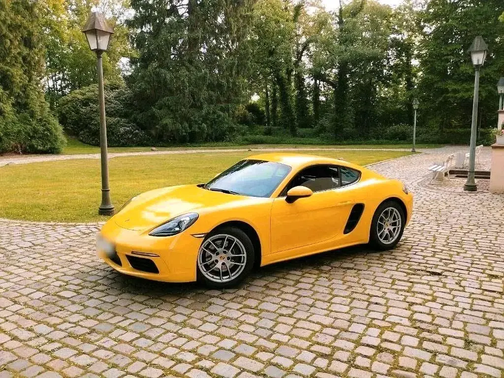 Occasion Porsche 718 Cayman 300 ch (220 kW) 2016 Jaune Coupé