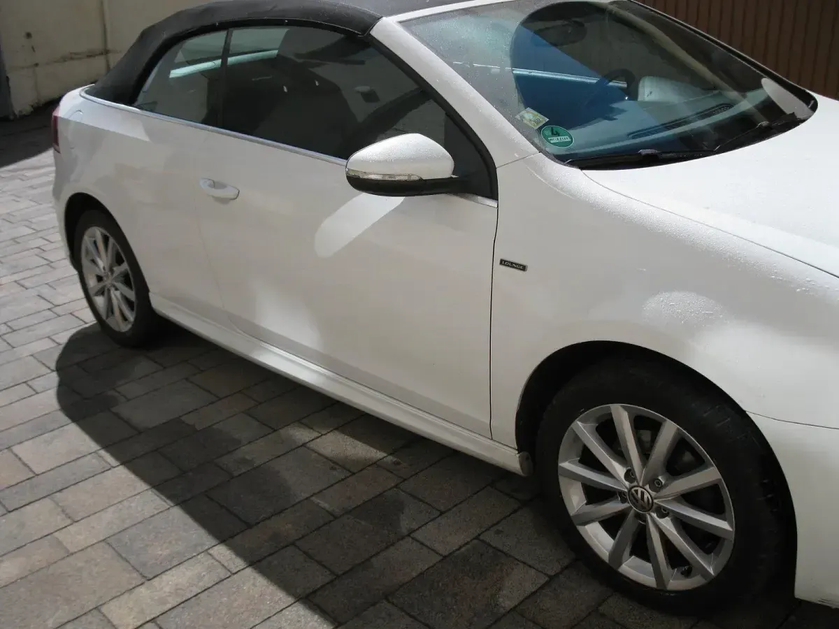 Gebraucht VW Golf Cabriolet 105 PS (77 kW) 2016 Weiß Cabrio