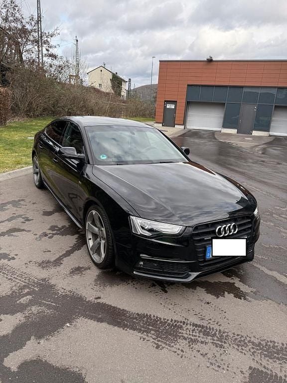 Gebraucht Audi A5 Sportback S-Line 190 PS (139 kW) 2015 Schwarz Kleinwagen