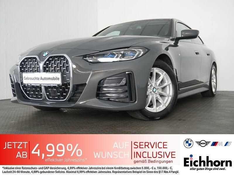 Grau Gebraucht 2024 BMW 420 Gran Coupé M Sport Coupé | 42.750 € (Superpreis) - Bild 1/4