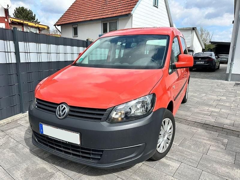 Gebraucht VW Caddy Trendline 86 PS (63 kW) 2014 Orange Van / Kleinbus