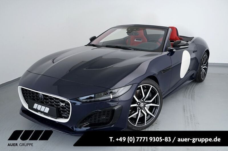 Gebraucht Jaguar F-Type 575 PS (422 kW) 2024 Blau Cabrio