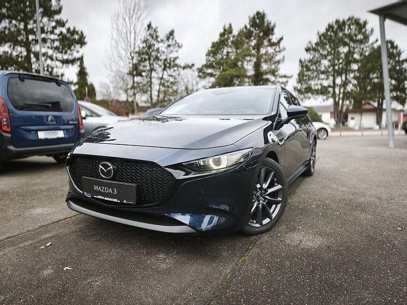Neu Mazda 3 Exclusive-Line 140 PS (102 kW) 2026 Deep crystal blue Limousine