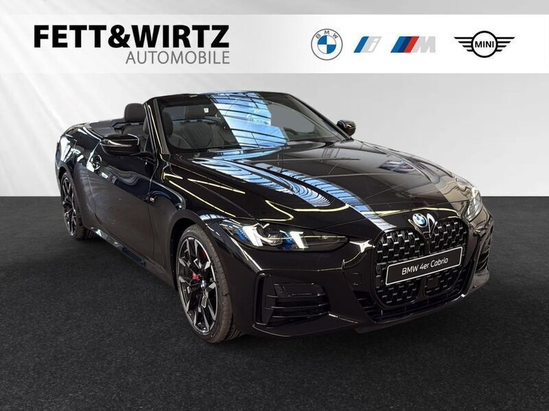 Schwarz Neu 2025 BMW 430 Cabriolet M Sport Cabrio | 67.990 € (Superpreis) - Bild 1/3