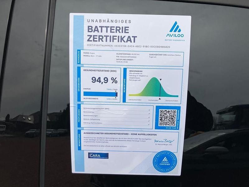 Gebraucht Cupra Born 169 kW (231 PS) 2022 Aurorablau Kleinwagen