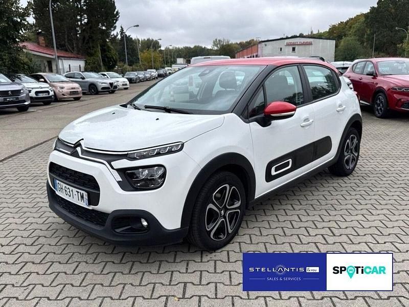 Weiß Gebraucht 2022 Citroën C3 PureTech Kleinwagen | 14.290 € (Guter Preis) - Bild 1/4
