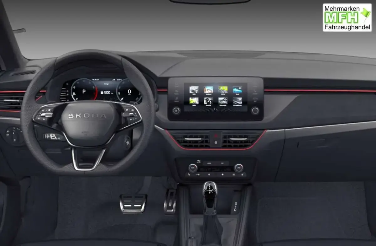 Nowe Skoda Scala Dynamic 150 KM (110 kW) 2025 Biały Hatchback