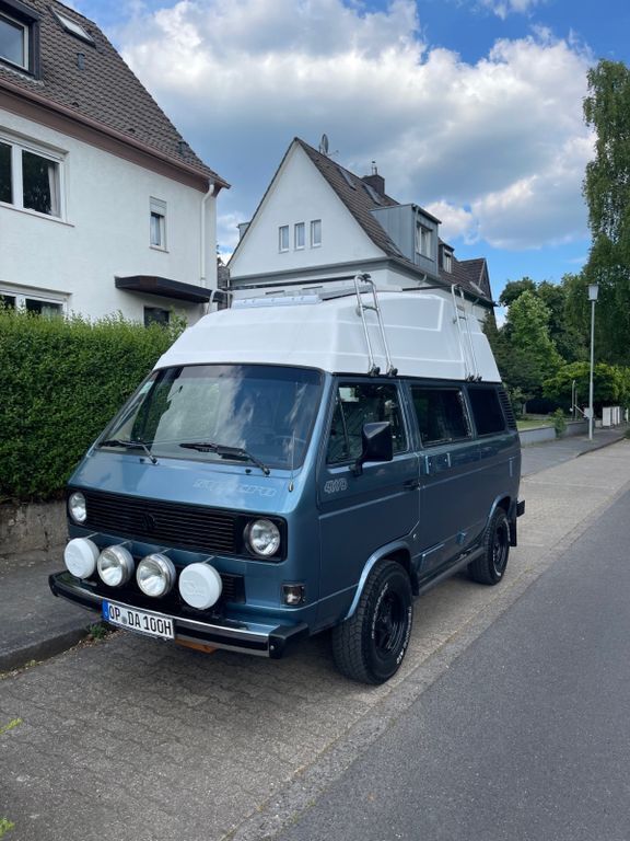 Blau Gebraucht 1986 VW T3 Van | 32.500 € - Bild 1/4