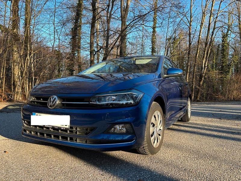 Gebraucht VW Polo Highline 116 PS (85 kW) 2018 Blau Kleinwagen