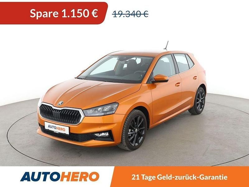 Orange Gebraucht 2023 Skoda Fabia Style Kleinwagen | 18.190 € (Fairer Preis) - Bild 1/3