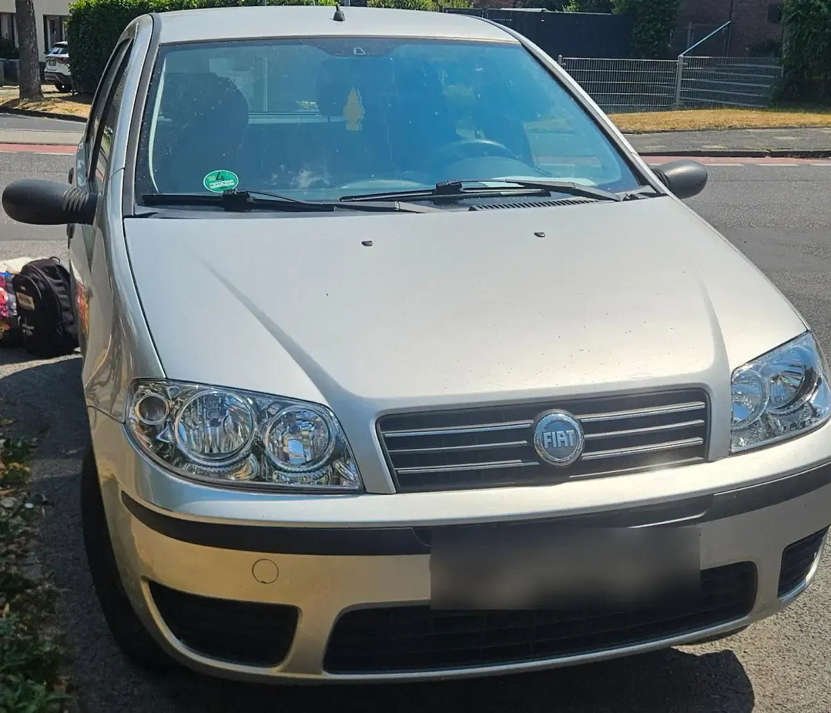 Gebraucht Fiat Punto 60 PS (44 kW) 2003 Silber Kleinwagen