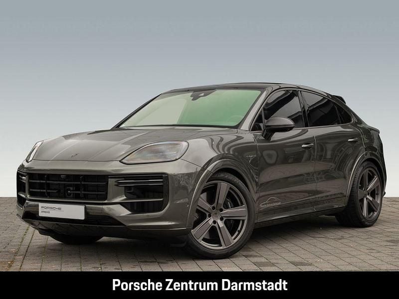 Gruen Gebraucht 2025 Porsche Cayenne Turbo E-Hybrid Coupe Coupé | 230.911 € - Bild 1/4