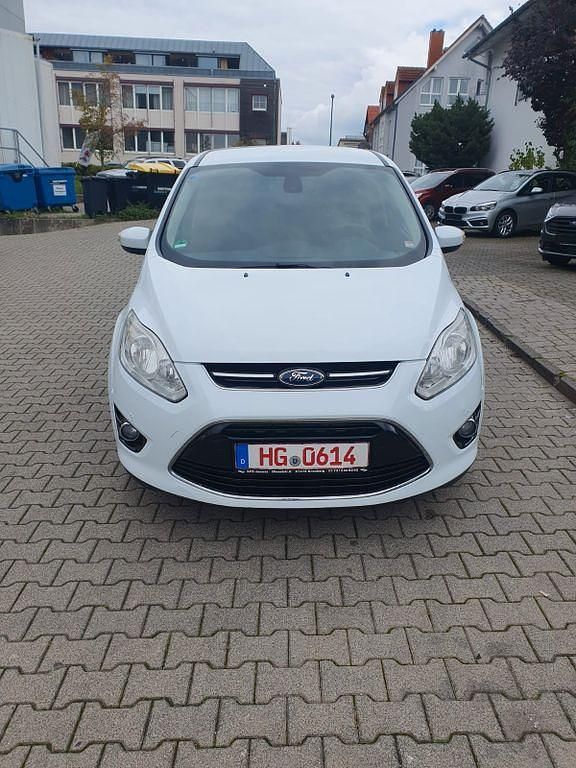 Weiß Gebraucht 2012 Ford C-MAX Titanium Van / Kleinbus | 7.150 € (Fairer Preis) - Bild 1/4