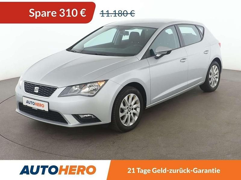 Eissilber estrella silver Gebraucht 2016 Seat Leon Style Kleinwagen | 10.600 € (Fairer Preis) - Bild 1/3