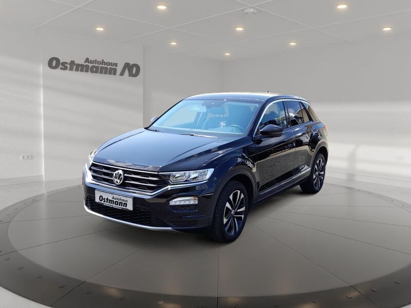 Schwarz Gebraucht 2020 VW T-Roc Style SUV | 16.870 € (Guter Preis) - Bild 1/4
