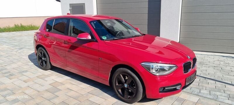 Rot Gebraucht 2012 BMW 116 Sport Line Kleinwagen | 6.000 € (Superpreis) - Bild 1/4