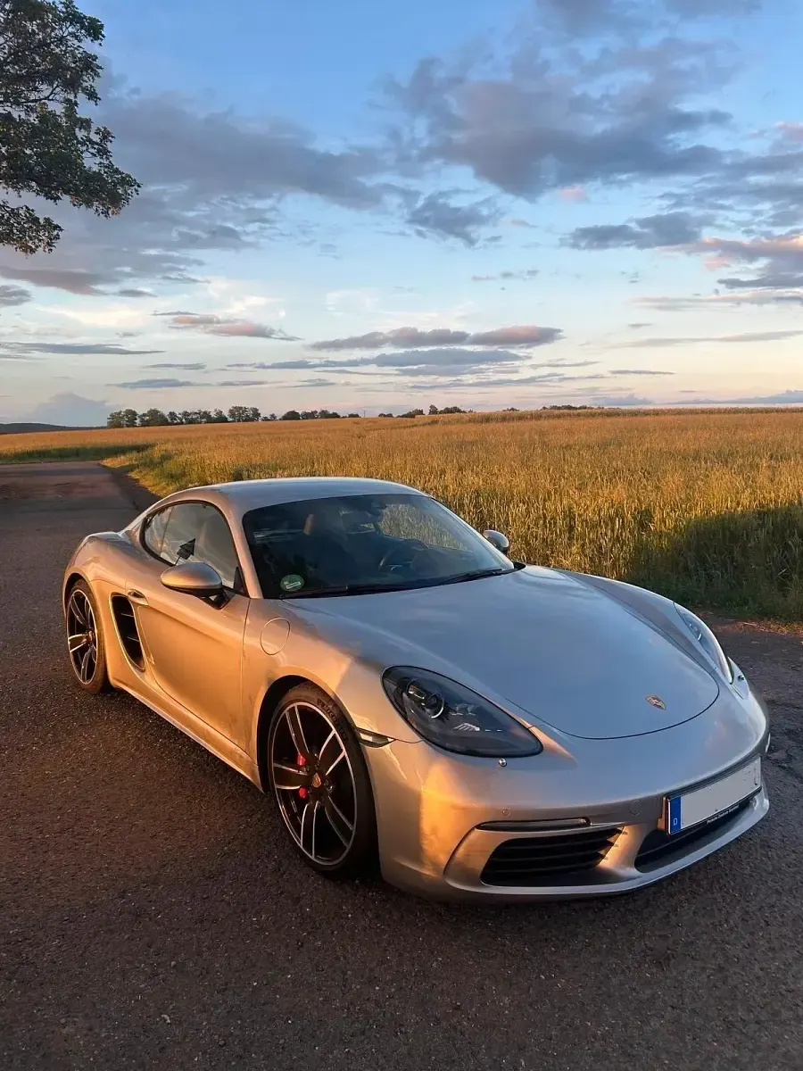 Gebraucht Porsche 718 Cayman S Sport 350 PS (257 kW) 2017 Silber Coupé