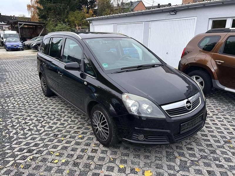 Saphirschwarz mi2 Gebraucht 2007 Opel Zafira Catch Me Van / Kleinbus | 1.350 € (Fairer Preis) - Bild 1/4