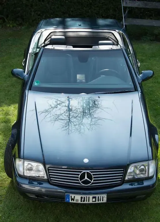 Gebraucht Mercedes SL320 224 PS (164 kW) 2000 Blau Cabrio