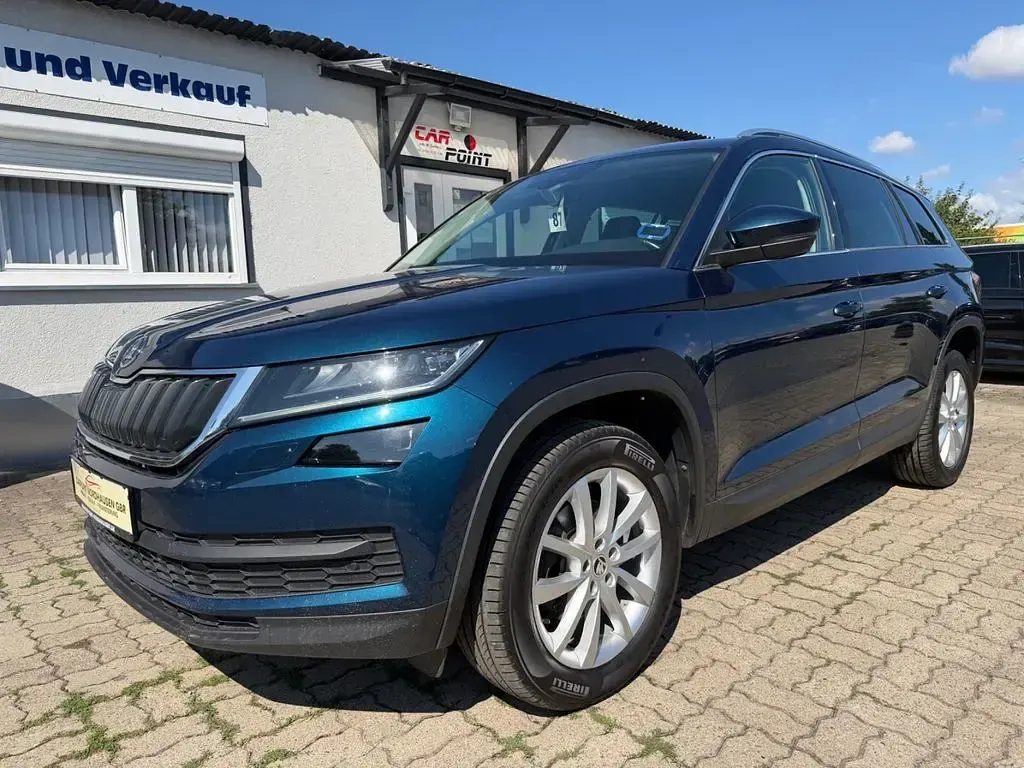 Gebraucht Skoda Kodiaq Style 150 PS (110 kW) 2021 Blau SUV