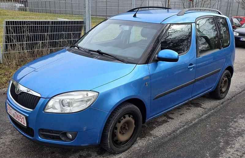 Gebraucht Skoda Roomster Comfort 80 PS (58 kW) 2008 Blauocean metallic Van / Kleinbus