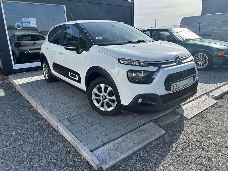 Gebraucht Citroën C3 Live 82 PS (60 kW) 2021 Lack weiss banquise Kleinwagen