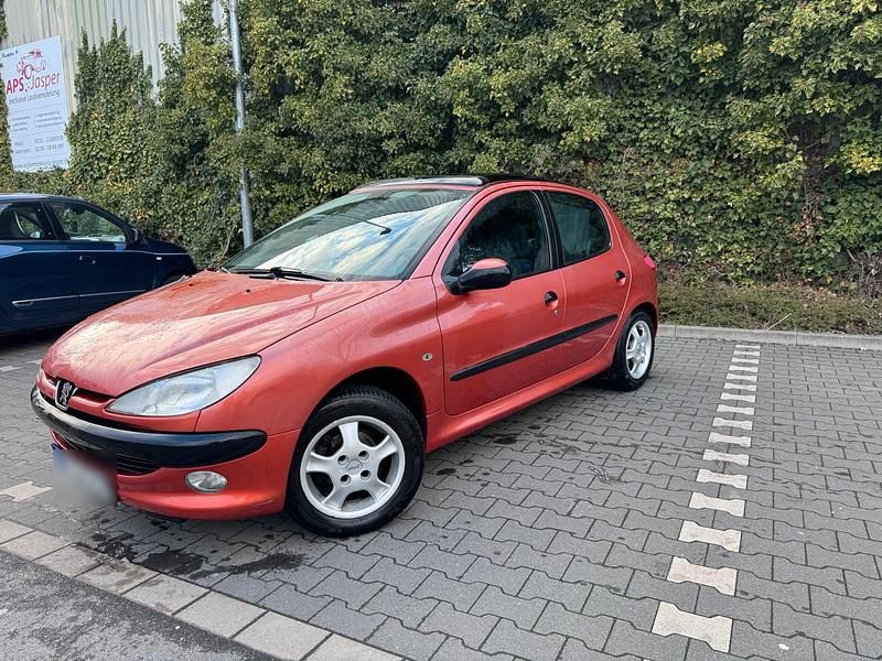 Gebraucht Peugeot 206 2000 Orange Limousine