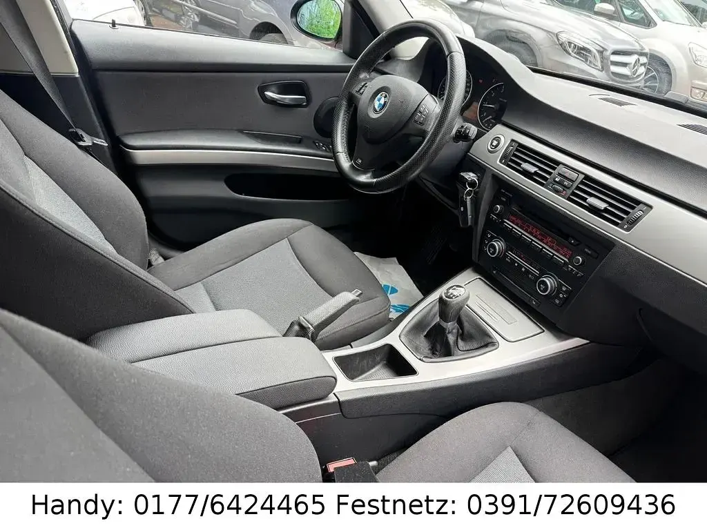 Gebraucht BMW 318 129 PS (94 kW) 2007 Schwarz Limousine