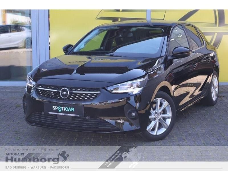 Schwarz Gebraucht 2022 Opel Corsa Elegance Kleinwagen | 15.390 € (Fairer Preis) - Bild 1/3