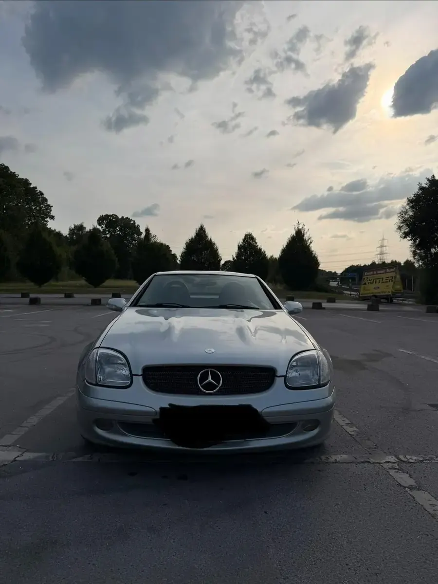 Gebraucht Mercedes SLK200 163 PS (119 kW) 2000 Grau Cabrio