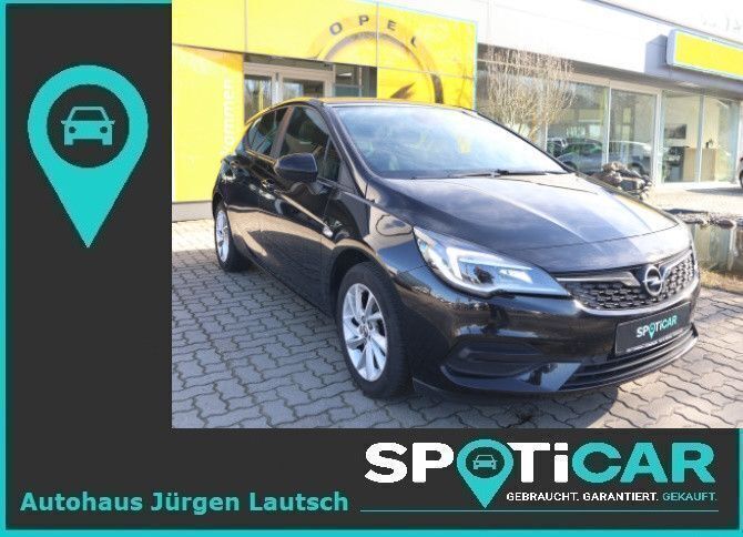 Black metallic Gebraucht 2021 Opel Astra Edition Limousine | 12.700 € (Guter Preis) - Bild 1/4