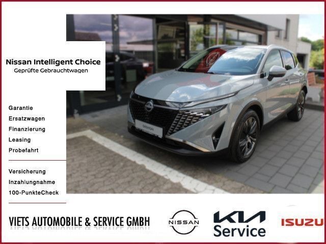 Kby ceramic grey (p) Gebraucht 2024 Nissan Qashqai N-Connecta SUV | 28.995 € (Guter Preis) - Bild 1/4