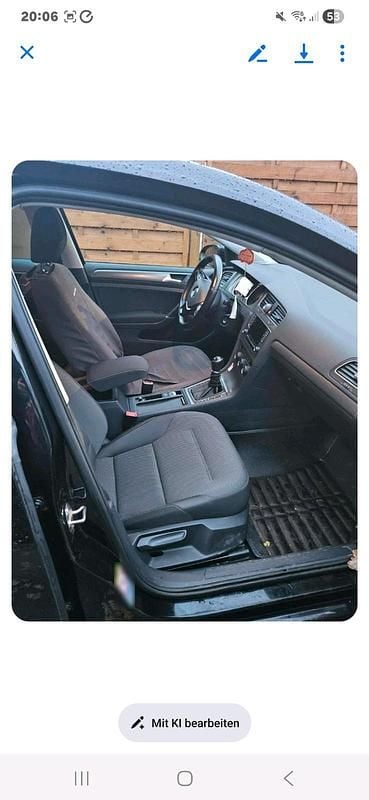 Gebraucht VW Golf VII 86 PS (63 kW) 2013 Schwarz Limousine