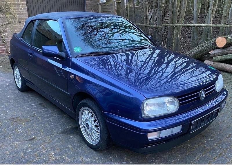 Blau Gebraucht 1994 VW Golf Cabriolet Cabrio | 4.900 € - Bild 1/4